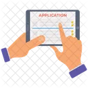 Online Application  Icon