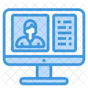 Online Application Mobile Phone Icon