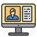 Online Application Mobile Phone Icon
