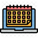 Online Appointment Digital Calendar Appointment Icon