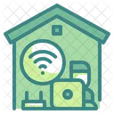 Online Arbeiten Internet WLAN Symbol
