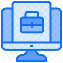 Online Arbeiten  Symbol