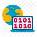 Online Arbeiten  Symbol