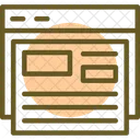 Online Article Web Content Digital Story Icon