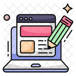 Online Article Writing  Icon