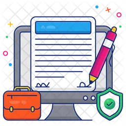 Online Article Writing  Icon