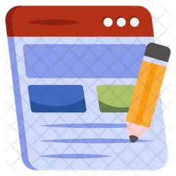 Online Article Writing  Icon