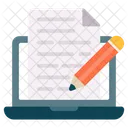 Online Article Writing  Icon
