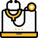 Online Gesundheitsversorgung Medizin Krankenhaus Symbol