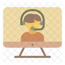Online assistant  Icon