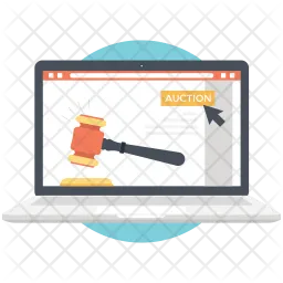 Online auction  Icon
