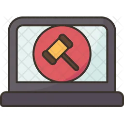 Online Auction  Icon