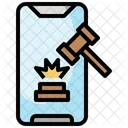 Online-Versteigerung  Symbol