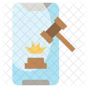 Online-Versteigerung  Symbol