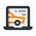 Online-Autobuch  Symbol