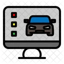 Computer Auto Service Symbol