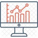 Online-Balkendiagramm  Symbol