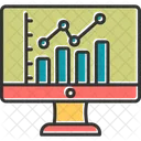 Online-Balkendiagramm  Symbol