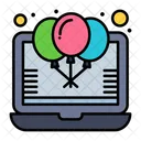 Online Balloon  Icon