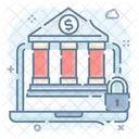 Online Bank Security  Icon