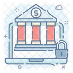 Online Bank Security  Icon