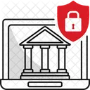 Online Bank Security Security Banking Icon