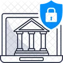 Online Bank Security Security Banking Icon