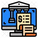 Computer Banking Monitor Icon