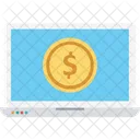 Online Banking Laptop Laptop Pc Icon