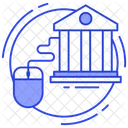 Online Banking Ecommerce Ebanking Icon
