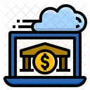 Bank Finance Cloud Icon