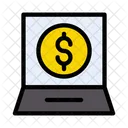 Online Banking Dollar Icon