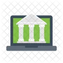 Bank Online Finance Icon