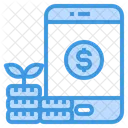 Smartphone Money Payment Icon