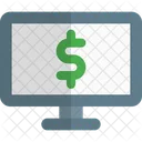 Computer Dollar Icon