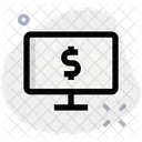 Computer Dollar Icon
