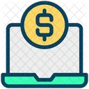 Online Banking Dollar Payment Dollar Icon