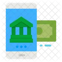 Banking Online Payment Bank Phone Icon