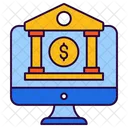 Online Banking Online Payment Web Commerce Icon