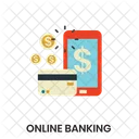 Online Banking Finance Money Icon