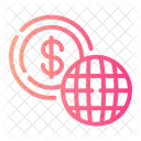Online Banking Business And Finance Wordwide Icon