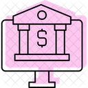Online Banking Digital Banking Transactions Icon