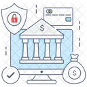 Online Banking Digital Finance Online Finance Icon