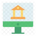 Online Banking Coin Money Icon