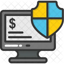 Online Banking Security  Icon