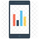 Graph Horizontal Graph Analytics Icon