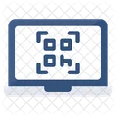 Online Barcode Qr Code Qr Matrix Icon