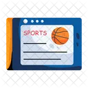 Online Sports Esports Online Basketball Symbol
