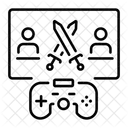 Online Battle Combat Fight Icon