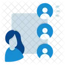 Online Benutzer Online Chat Icon